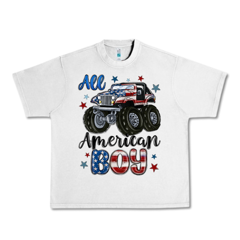 All American Boy Urban Heavy Tee by MaliasSmallBusiness | Teevron