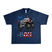 Navy all american boy Urban Heavy Tee - MaliasSmallBusiness