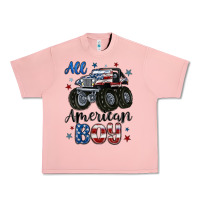 Salmon all american boy Urban Heavy Tee - MaliasSmallBusiness