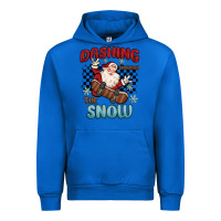 Cobalt dashing through the snow Urban Hoodie - MaliasSmallBusiness