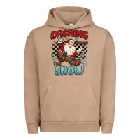 Pigment Burro dashing through the snow Urban Hoodie - MaliasSmallBusiness