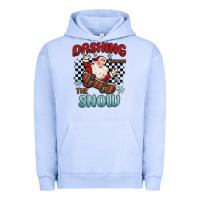 Pigment Grape Ice dashing through the snow Urban Hoodie - MaliasSmallBusiness