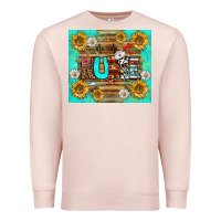 Pale Pink sunflower and daisy nurse tumbler Premium Sweatshirt - BundleAndBundleShop