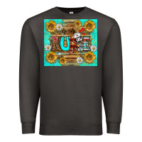 Smoke sunflower and daisy nurse tumbler Premium Sweatshirt - BundleAndBundleShop