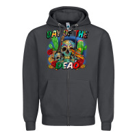 Smoke day of the dead Zipper Hoodie - CTS Tumbler Store