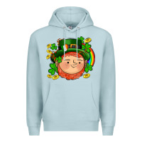 Blue Mist st patricks elf Premium Hoodie - AdoDesignShop