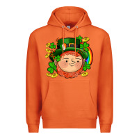 Carrot st patricks elf Premium Hoodie - AdoDesignShop