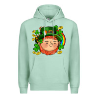 Seafoam st patricks elf Premium Hoodie - AdoDesignShop