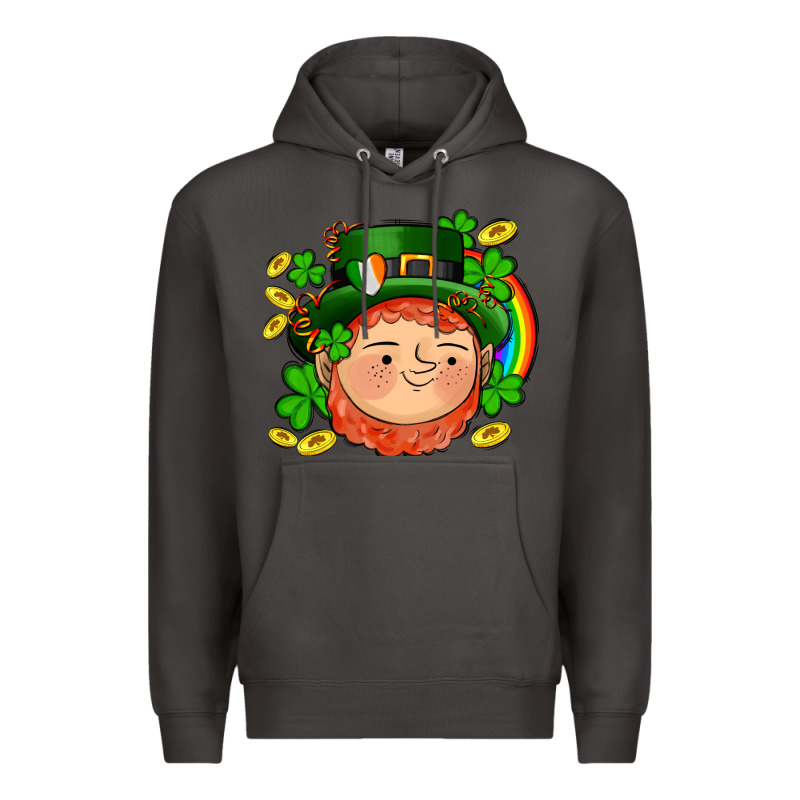St Patricks Elf Premium Hoodie by AdoDesignShop | Teevron