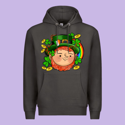 St Patricks Elf Premium Hoodie Designed By Adodesignshop