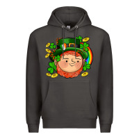 Smoke st patricks elf Premium Hoodie - AdoDesignShop