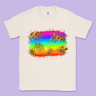 Pride Flag Classic Tee Designed By Zillion Design Studio