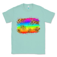 Seafoam pride flag Classic Tee - Zillion Design Studio