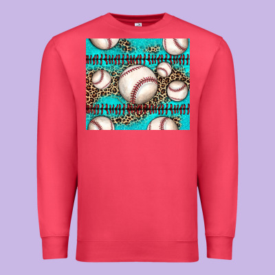 Baseball Premium Sweatshirt Designed By Jahusdesignshop