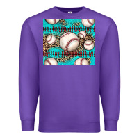 Purple baseball Premium Sweatshirt - JahusDesignShop