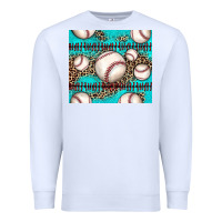 White baseball Premium Sweatshirt - JahusDesignShop