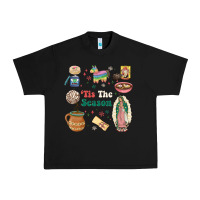 Black tis the season Urban Heavy Tee - MaliasSmallBusiness
