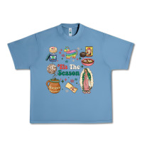 Pebble Blue tis the season Urban Heavy Tee - MaliasSmallBusiness