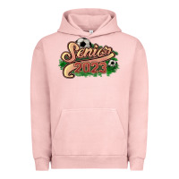 Pigment Salmon senior 2023 soccer Urban Hoodie - NancyCooperArtShop