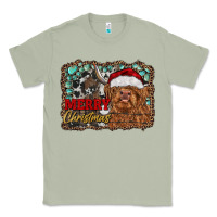 Matcha merry Christmas highland cow Classic Tee - RanaPortraitStore