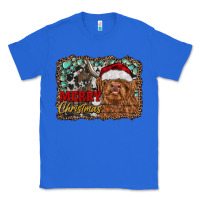True Royal merry Christmas highland cow Classic Tee - RanaPortraitStore