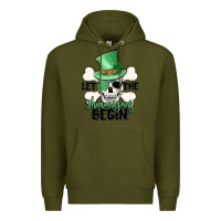 Army Green let the shenanigans begin Premium Hoodie - MaliasSmallBusiness