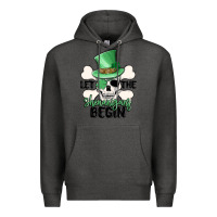 Charcoal Heather let the shenanigans begin Premium Hoodie - MaliasSmallBusiness