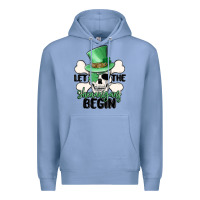 Colony Blue let the shenanigans begin Premium Hoodie - MaliasSmallBusiness
