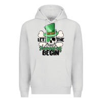 Dove Grey let the shenanigans begin Premium Hoodie - MaliasSmallBusiness