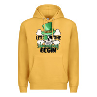 Mustard let the shenanigans begin Premium Hoodie - MaliasSmallBusiness