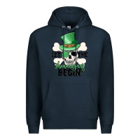 Navy let the shenanigans begin Premium Hoodie - MaliasSmallBusiness