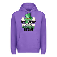 Purple let the shenanigans begin Premium Hoodie - MaliasSmallBusiness