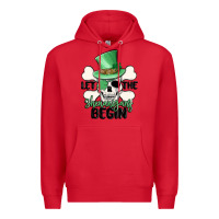 Red let the shenanigans begin Premium Hoodie - MaliasSmallBusiness