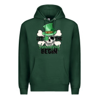 Sports Green let the shenanigans begin Premium Hoodie - MaliasSmallBusiness