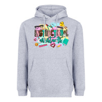 Heather Grey instructional assistant's Heavyweight Hoodie - AdoDesignShop