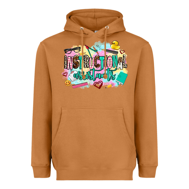 Instructional Assistant's Heavyweight Hoodie by AdoDesignShop | Teevron