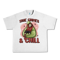 Lunar Rock true crimes & chill Urban Heavy Tee - MaliasSmallBusiness