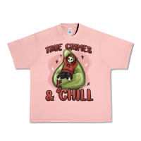 Salmon true crimes & chill Urban Heavy Tee - MaliasSmallBusiness
