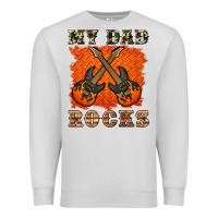 Dove Grey my dad rock Premium Sweatshirt - Artiststas