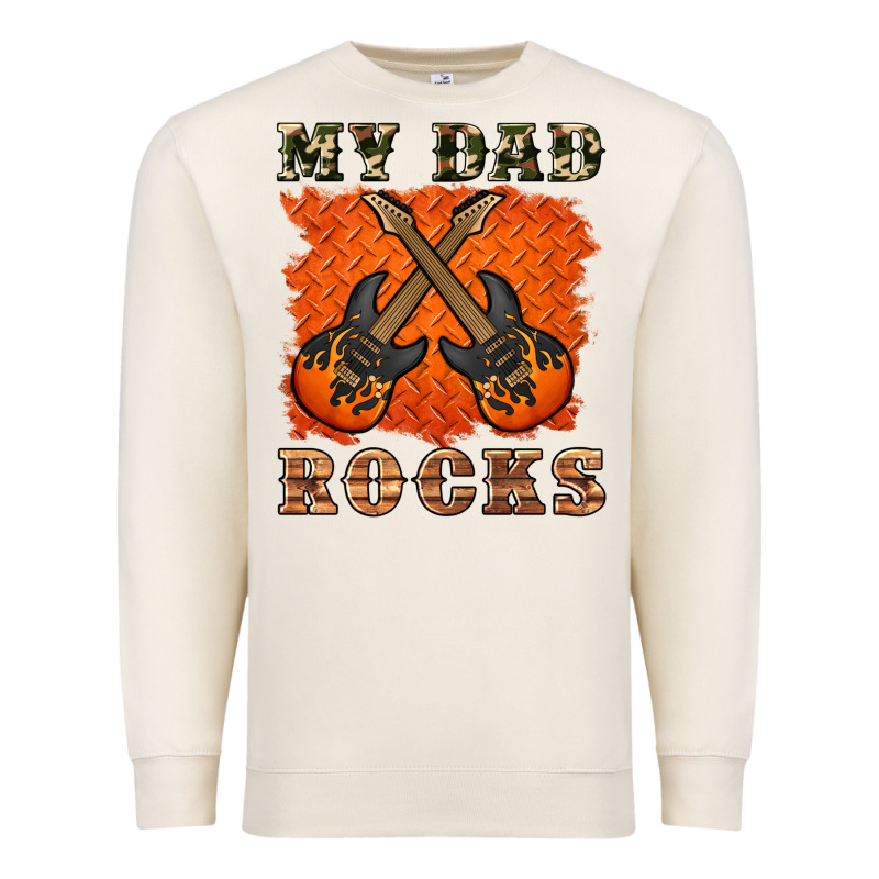 My Dad Rock Premium Sweatshirt by Artiststas | Teevron