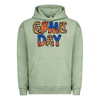 Pigment Oil Green game day basketball Urban Hoodie - MaliasSmallBusiness