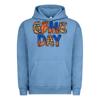 Pigment Pebble Blue game day basketball Urban Hoodie - MaliasSmallBusiness