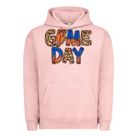 Pigment Salmon game day basketball Urban Hoodie - MaliasSmallBusiness