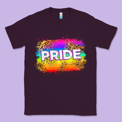 Pride Flag Classic Tee Designed By Zillion Design Studio