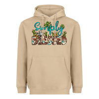 Mushroom simply blessed Heavyweight Hoodie - JahusDesignShop