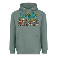 Sage simply blessed Heavyweight Hoodie - JahusDesignShop