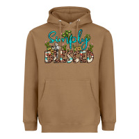 Toasted Coconut simply blessed Heavyweight Hoodie - JahusDesignShop