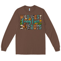 Chestnut wild west long live cowboys Long Sleeve Tee - Zillion Design Studio