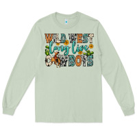 Matcha wild west long live cowboys Long Sleeve Tee - Zillion Design Studio
