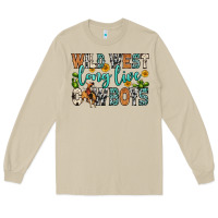 Mushroom wild west long live cowboys Long Sleeve Tee - Zillion Design Studio